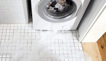 Gioăng máy giặt hỏng dẫn đến máy giặt bị rò rỉ nước