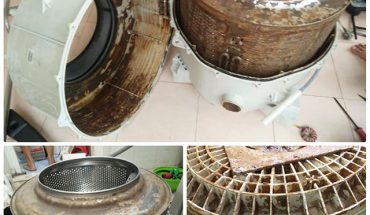 Lồng giặt lâu ngày cần được vệ sinh