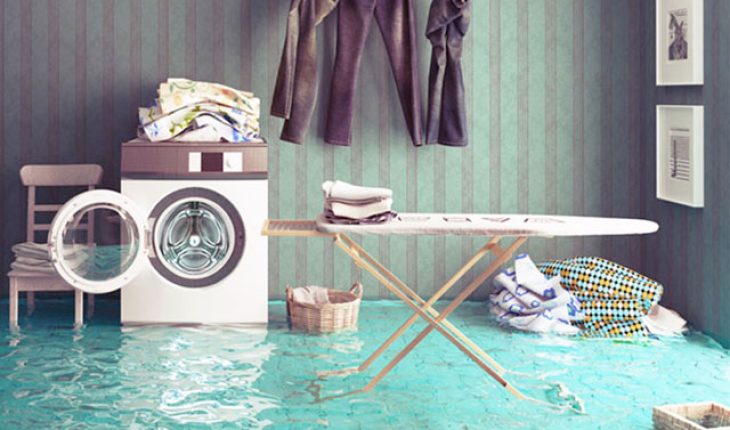 Tình trạng máy giặt bị ngập nước rất phổ biến vào mùa mưa lũ