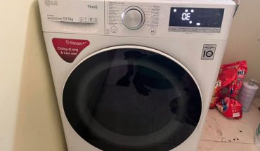 Máy giặt LG cửa ngang gặp lỗi 0E