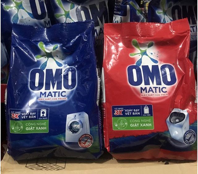 Sử dụng đúng loại bột giặt cho máy giặt cửa trước và cửa trên