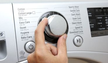 Núm điều khiển chế độ máy giặt LG