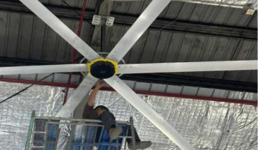 Xử lý quạt HVLS rung lắc hoặc chao đảo
